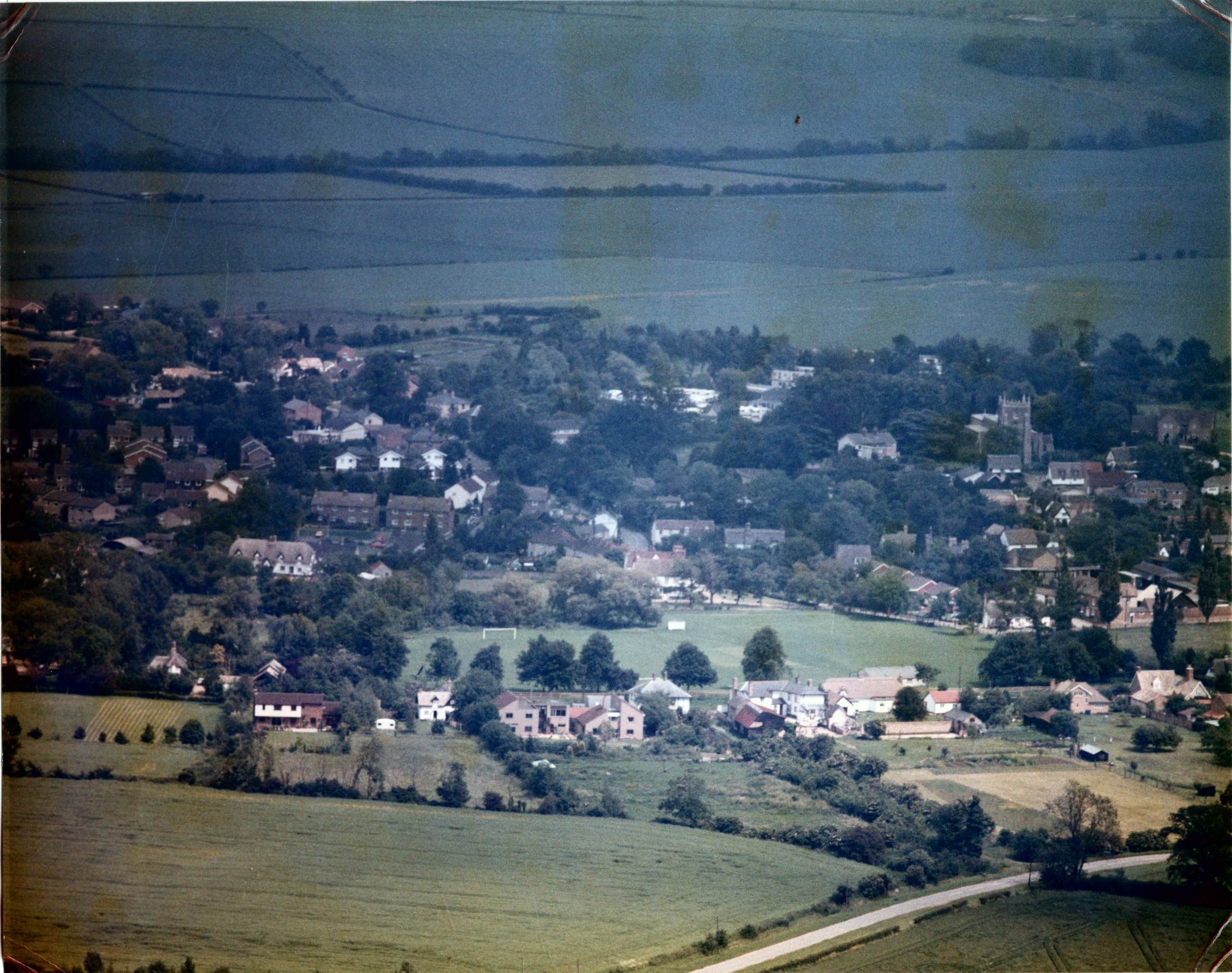 Elsworth from the air in 1987