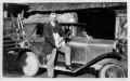 Car by the carpenter's workshop in Brook Street