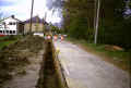 Main drains being laid in Rogers Walk
