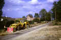 Drains being laid in front of Martin's Farm