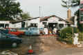 Garage forecourt in the 1990s