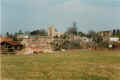 View across Tom's field suring workshop conversion