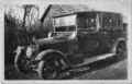 One of the first cars in the village