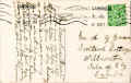 Reverse of postcard to the left