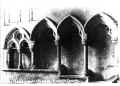 Old photo of Piscina and Sedilia