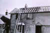 Bleet's house being demolished