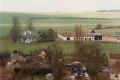 Looking west showing Avenue Farm and farmhouse