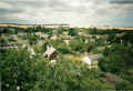 Looking west from the church tower