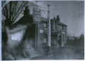 Mr Thomas Cooper at Caxton Gibbet around 1900