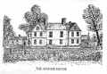 Drawing of the Manor around 1930